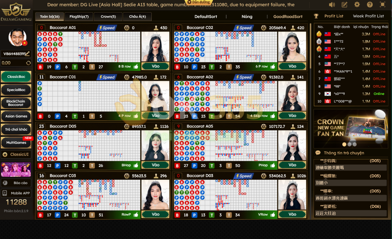 Sảnh live casino ok365 cung cấp đa dạng các trò chơi hot nhất hiện nay